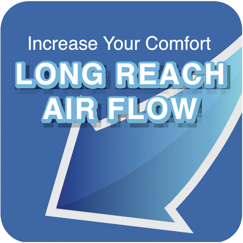 Long Reach Air Flow